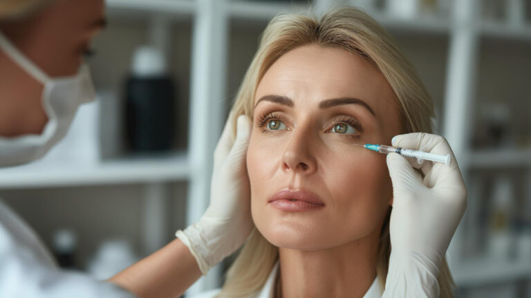 Botox corretivo na Clínica Essencial Estética suavizando rugas profundas.